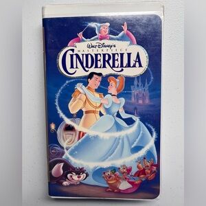 Vintage Walt Disney’s Cinderella VHS Tape
